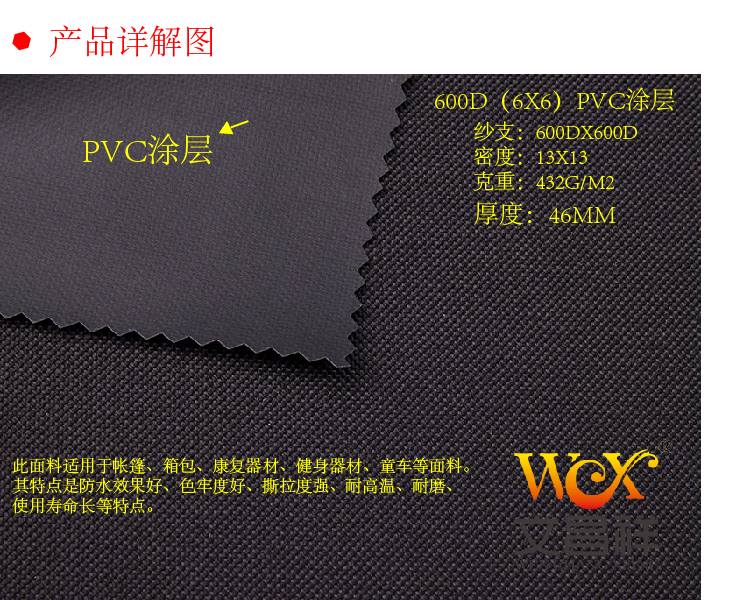 如何区别箱包牛津布的面料是PU还是PVC？